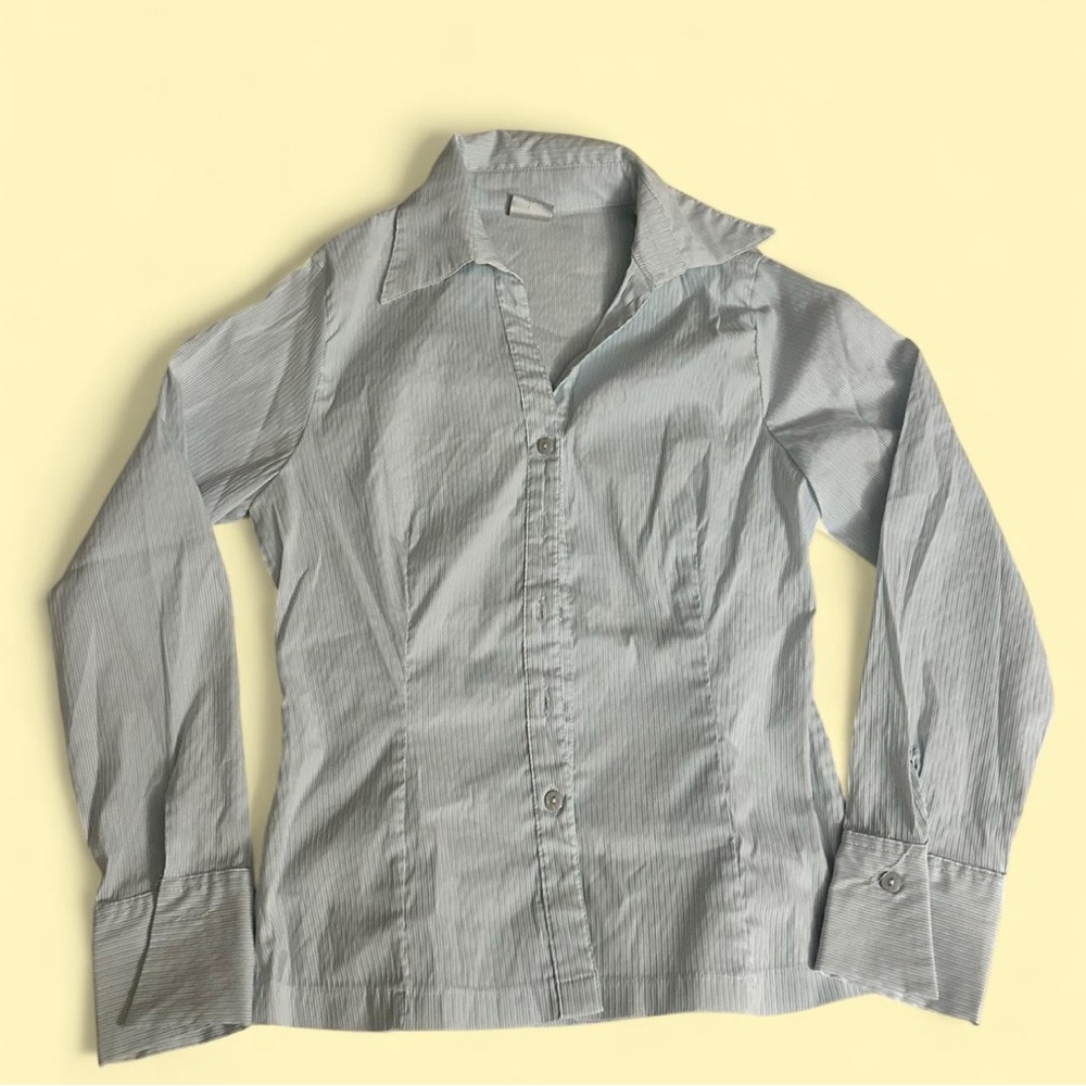 Classic Light Blue Button-Up Shirt